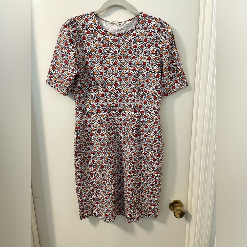 Boden Like New Floral Zoe Jersey Mini Dress Size 6R
